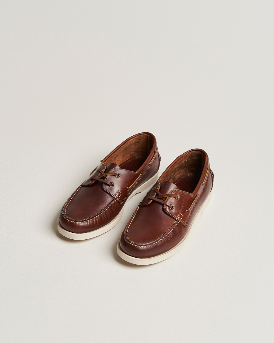 Herren | GANT Prince Leather Boat Shoe Cognac | GANT | Prince Leather Boat Shoe Cognac