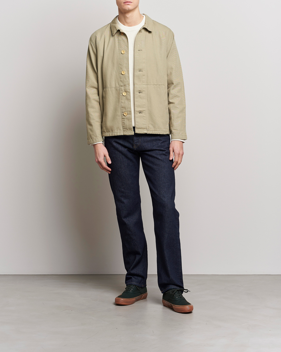 Herren | Hemden | Armor-lux | Veste Pecheur Heritage Overshirt Argile