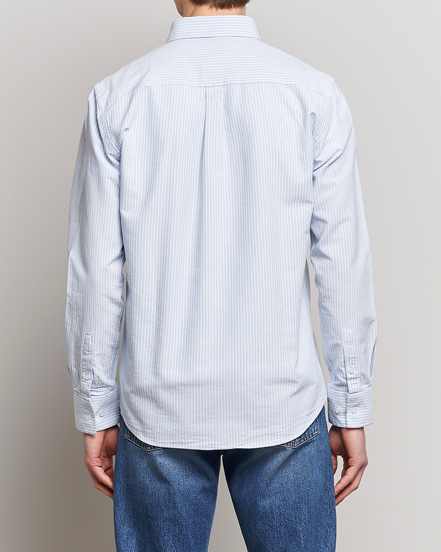 Herren | Hemden | Armor-lux | Chemise Oxford Shirt Blue/Milk