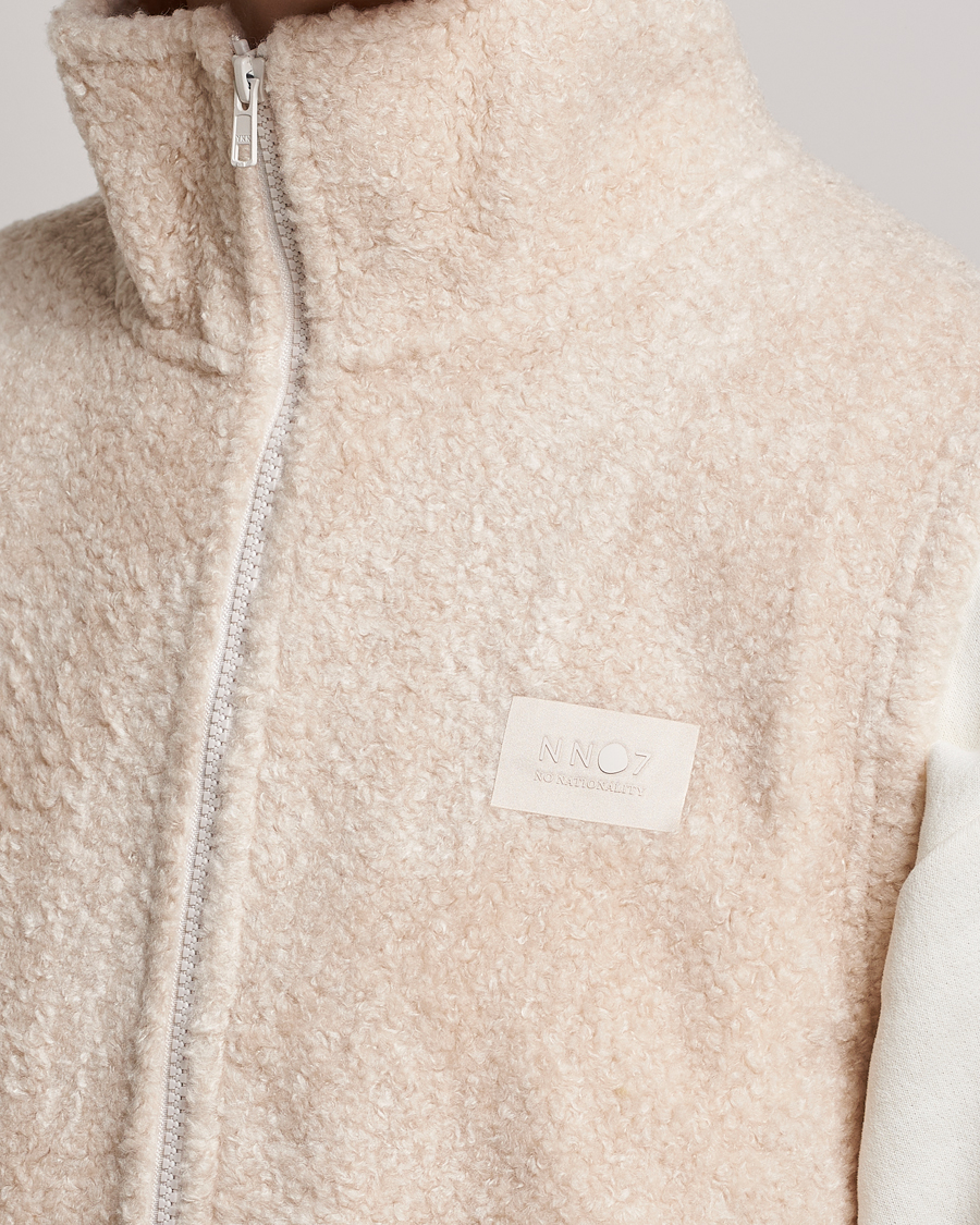 Herren | Pullover | NN07 | Nil Pile Vest Ecru
