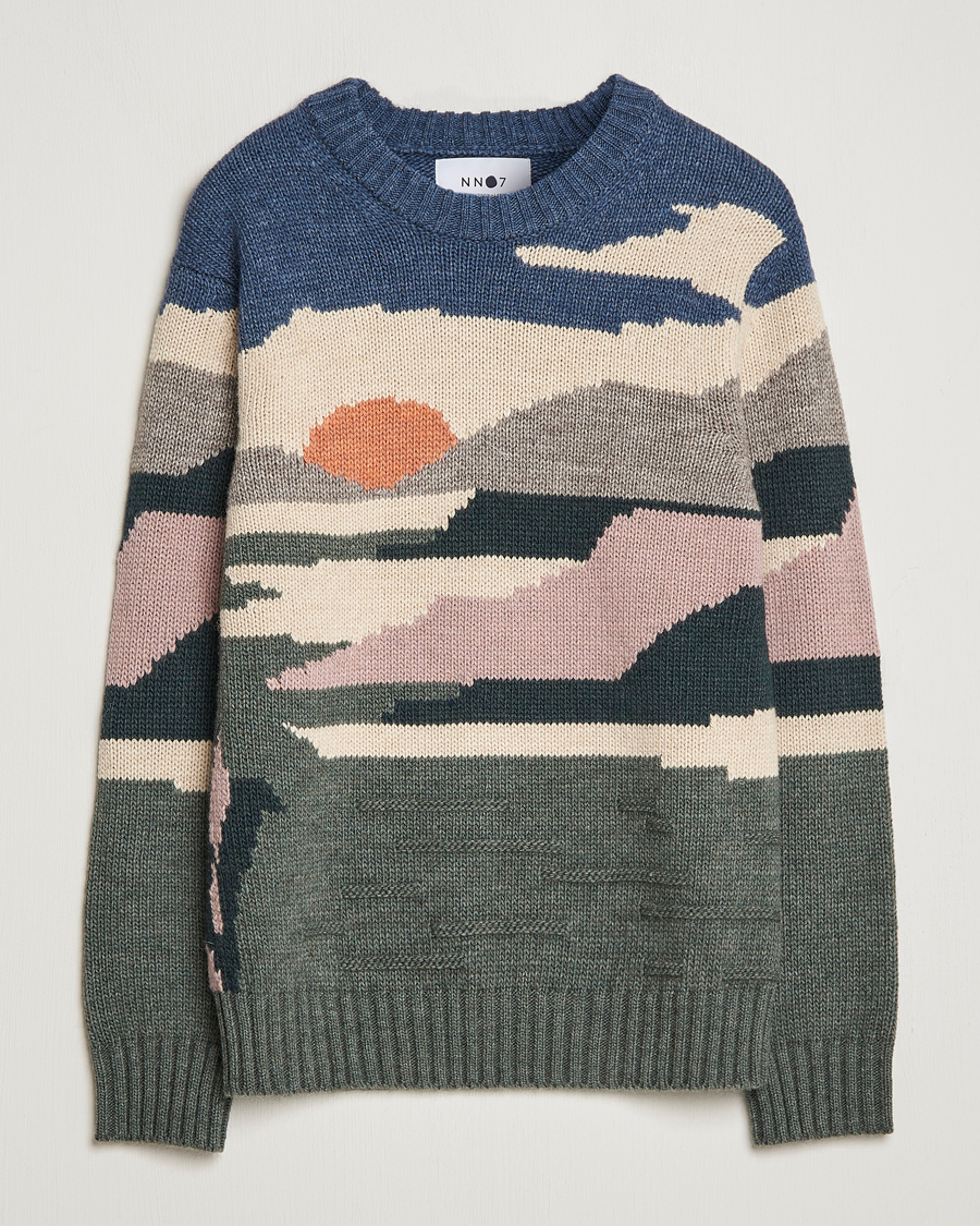 Herren | Pullover | NN07 | Jason Sunset Knitted Sweater Multi