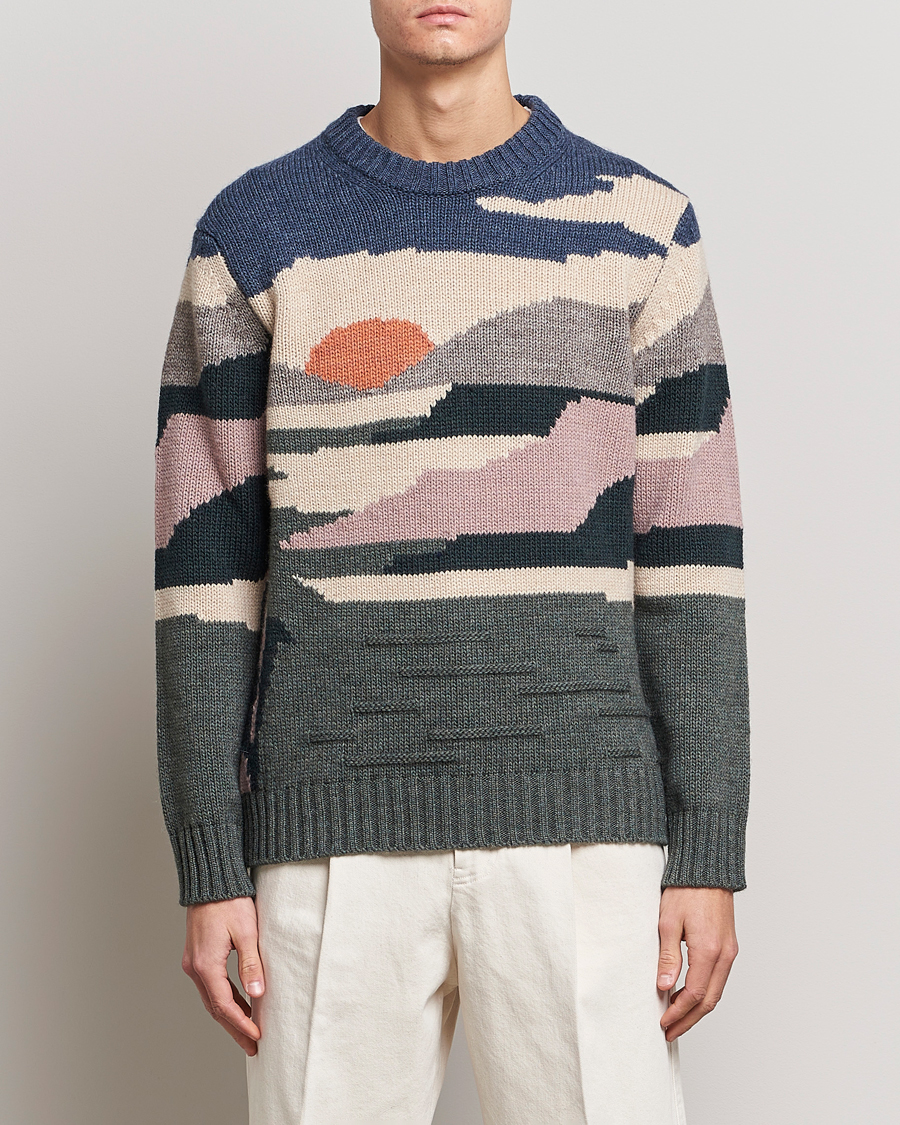 Herren | Pullover | NN07 | Jason Sunset Knitted Sweater Multi