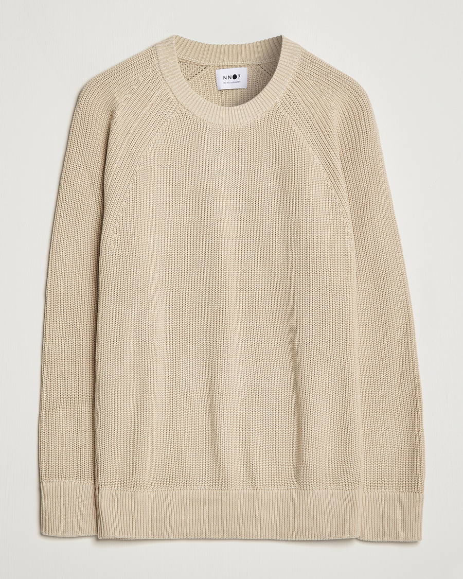 Herren | Pullover | NN07 | Jacobo Cotton Knitted Sweater Off White