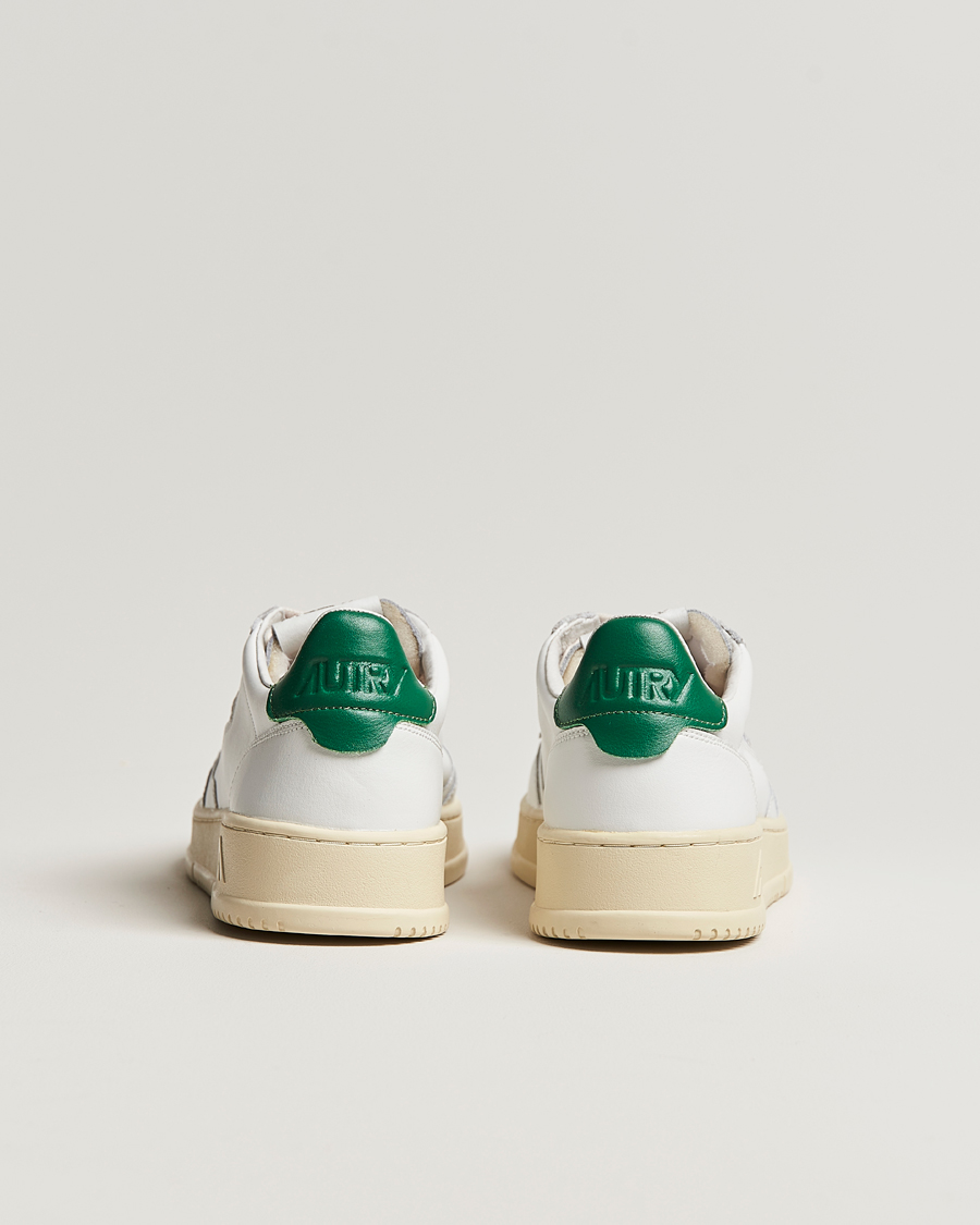 Herren | Autry Medalist Low Sneaker White/Green | Autry | Medalist Low Sneaker White/Green