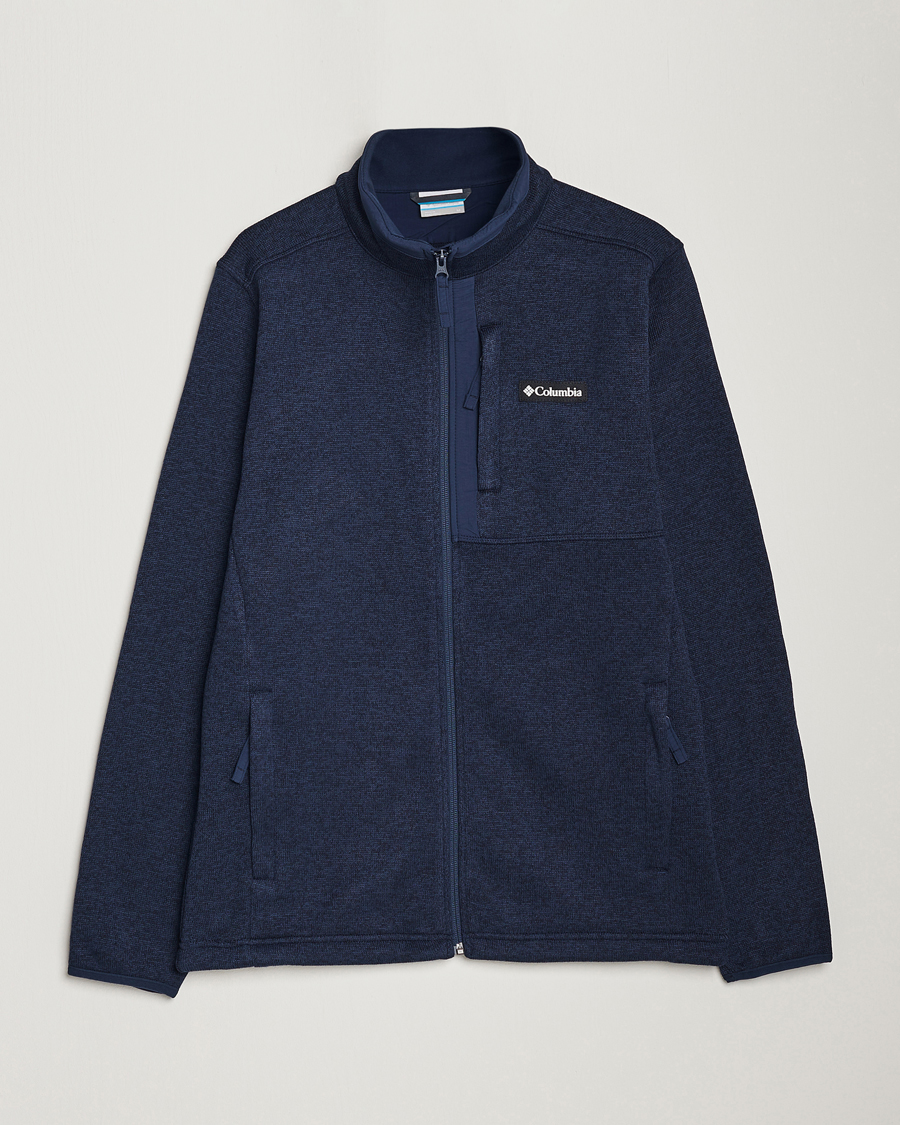 Herren | Pullover | Columbia | Sweater Weather Full Zip Fleece Collegiate Navy
