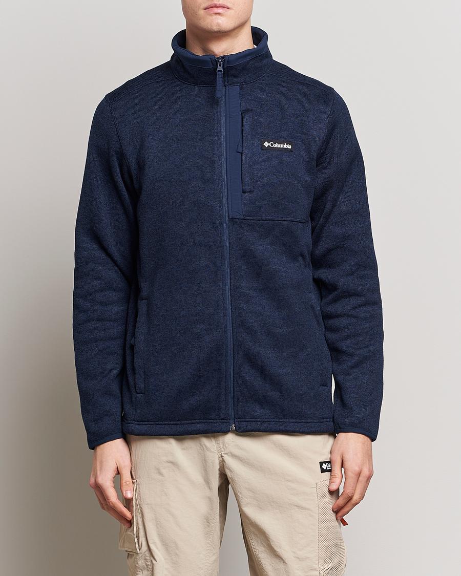 Herren | Pullover | Columbia | Sweater Weather Full Zip Fleece Collegiate Navy