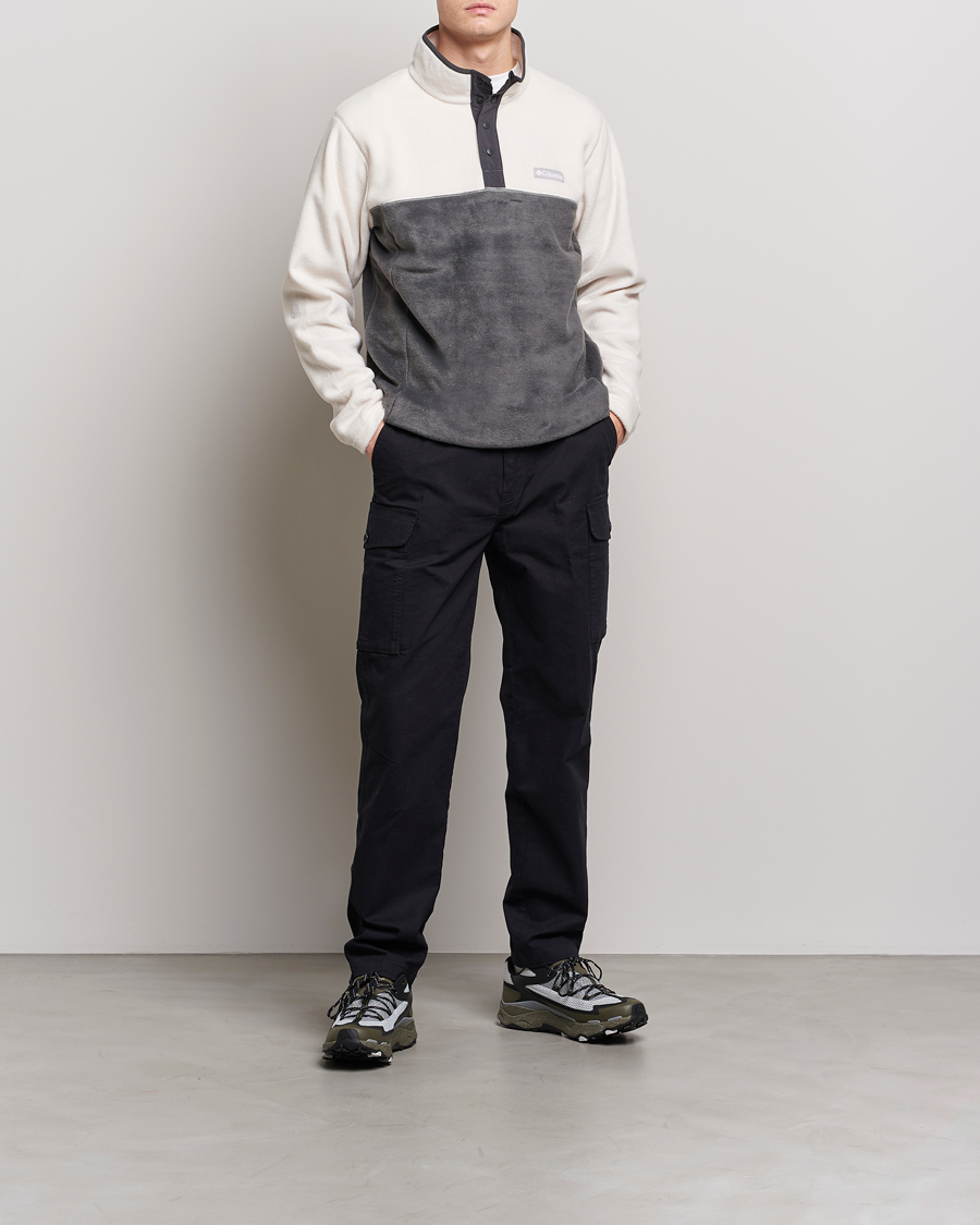 Herren | Pullover | Columbia | Steens Mountain Half Snap 2.0 Fleece Shark/Chalk/Shark