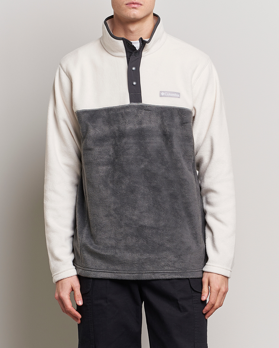 Herren | Pullover | Columbia | Steens Mountain Half Snap 2.0 Fleece Shark/Chalk/Shark