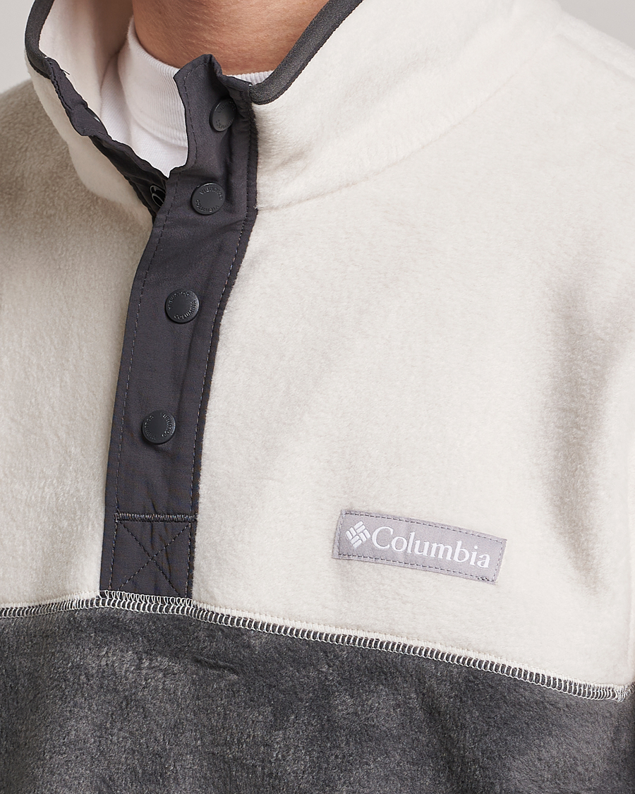 Herren | Pullover | Columbia | Steens Mountain Half Snap 2.0 Fleece Shark/Chalk/Shark