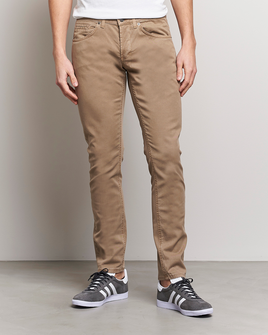 Herren | Hosen | Dondup | George Gabardine 5-Pocket Khaki