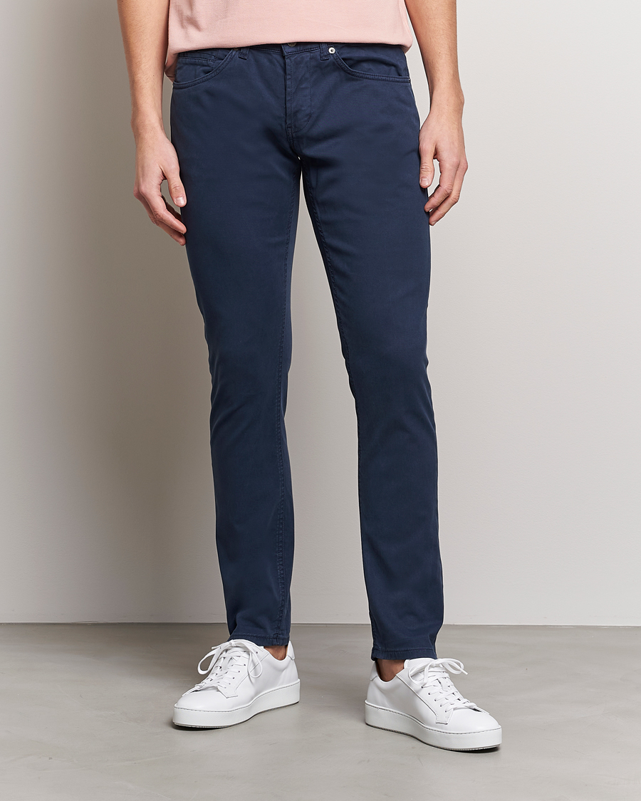 Herren | Hosen | Dondup | George Gabardine 5-Pocket Navy
