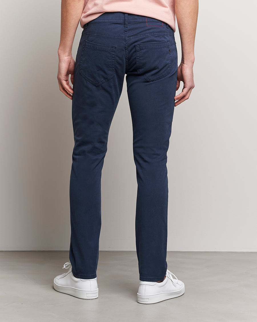Herren | Hosen | Dondup | George Gabardine 5-Pocket Navy