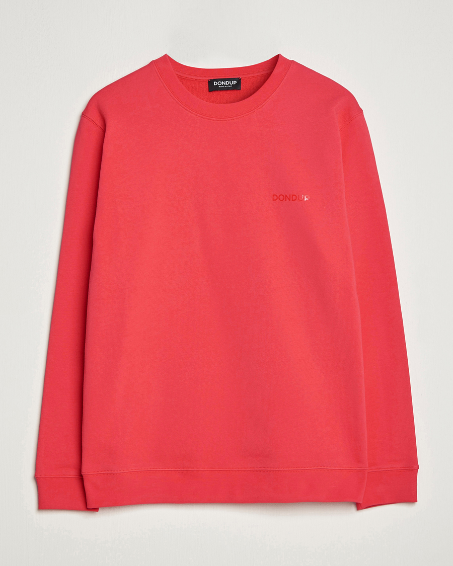Herren | Pullover | Dondup | Logo Sweatshirt Coral