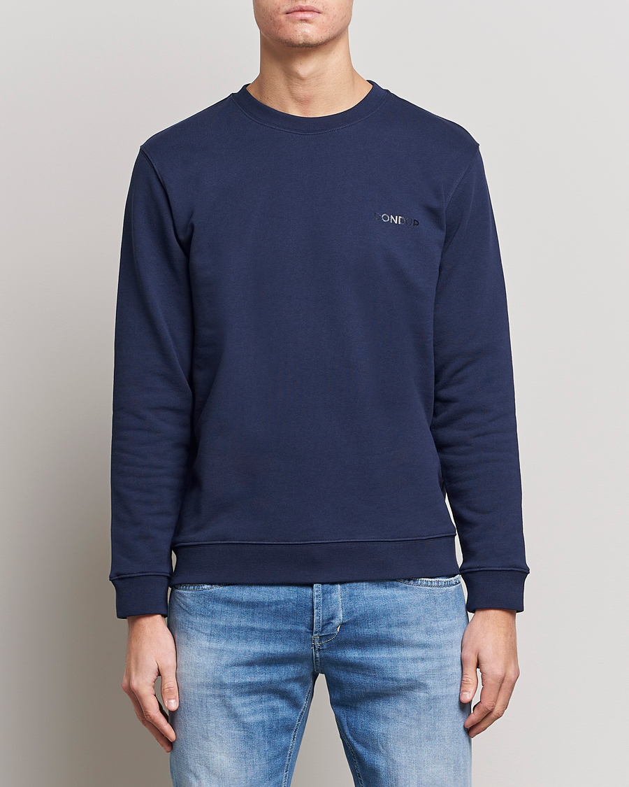Herren | Pullover | Dondup | Logo Sweatshirt Navy