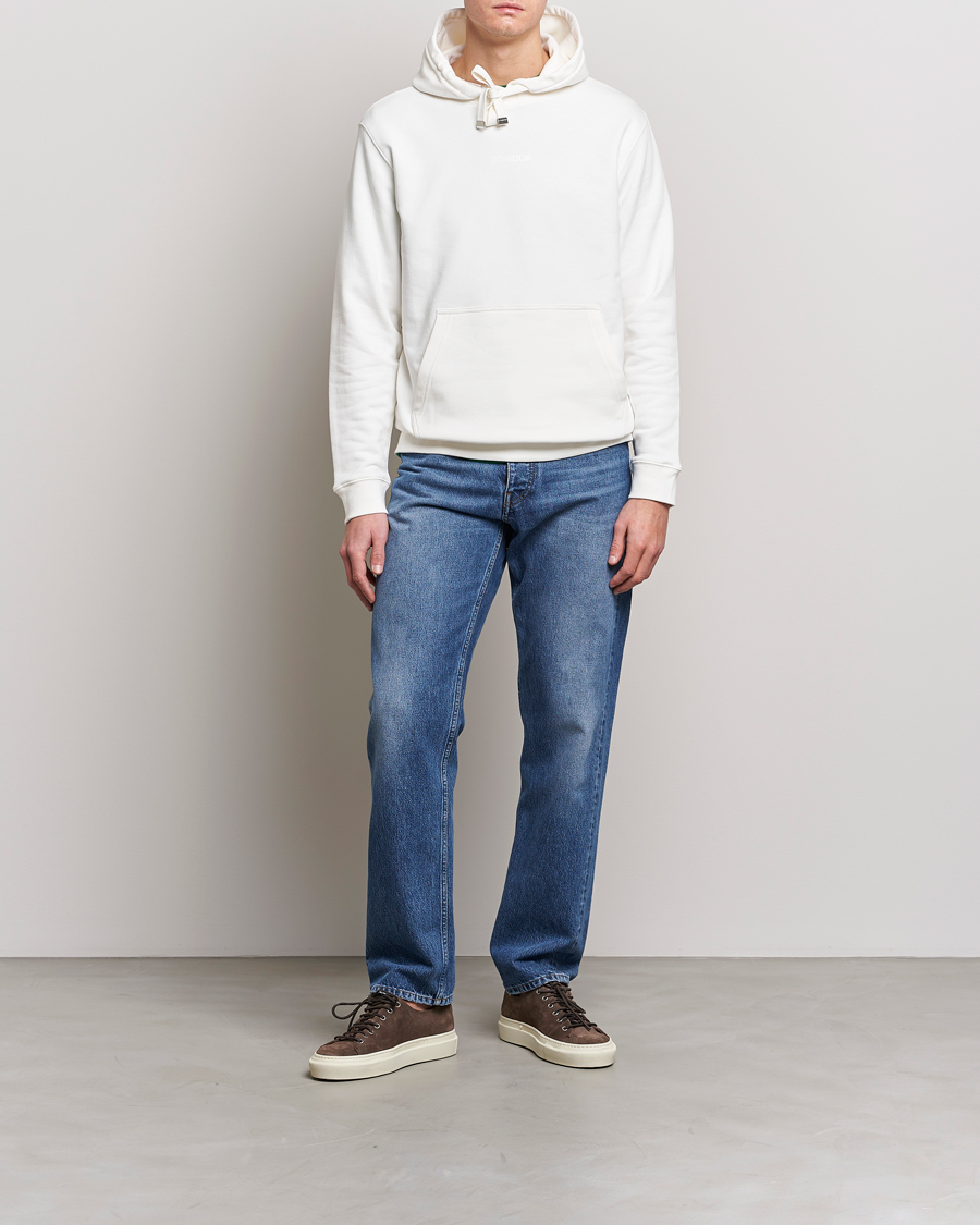 Herren | Pullover | Dondup | Logo Hoodie White