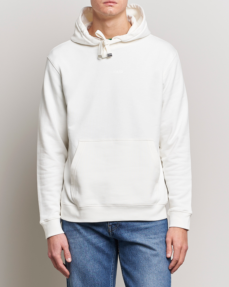 Herren | Pullover | Dondup | Logo Hoodie White