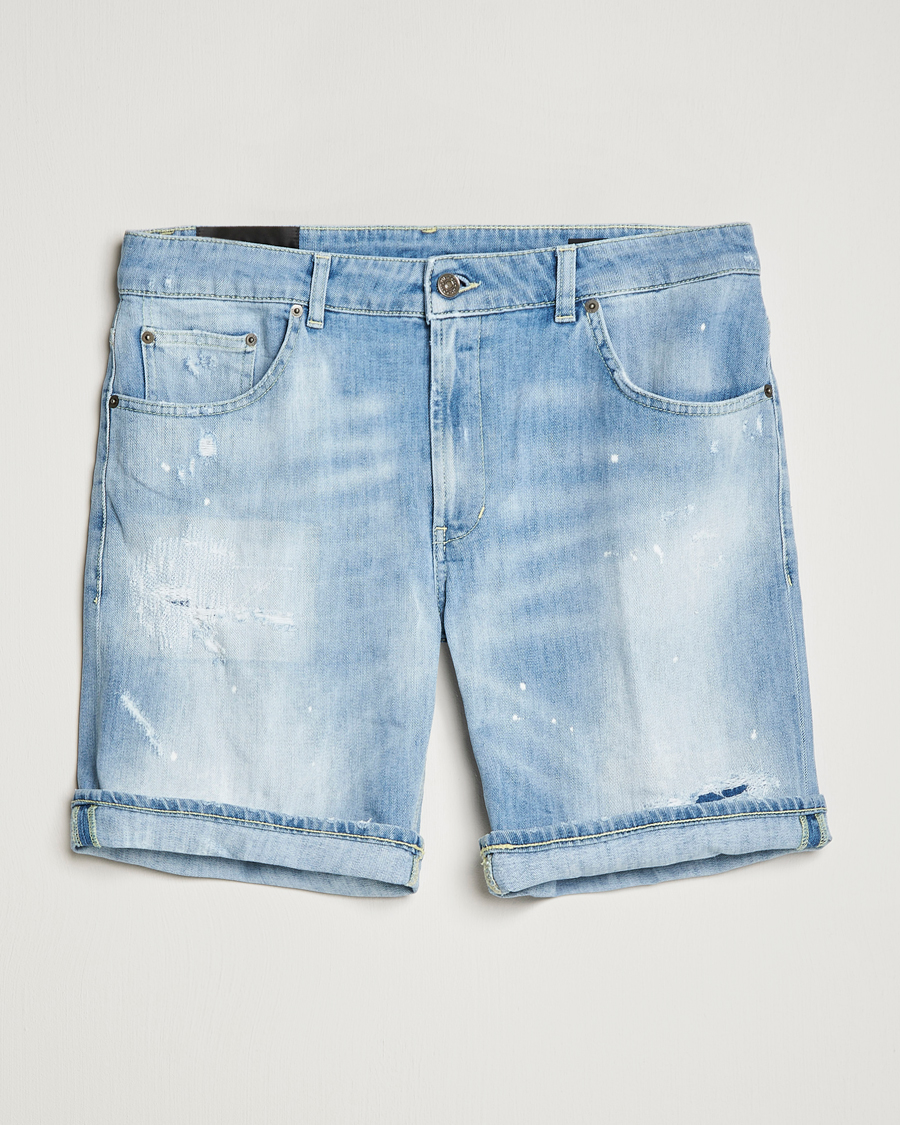 Herren | Shorts | Dondup | Derick Bull Denim Shorts Light Blue