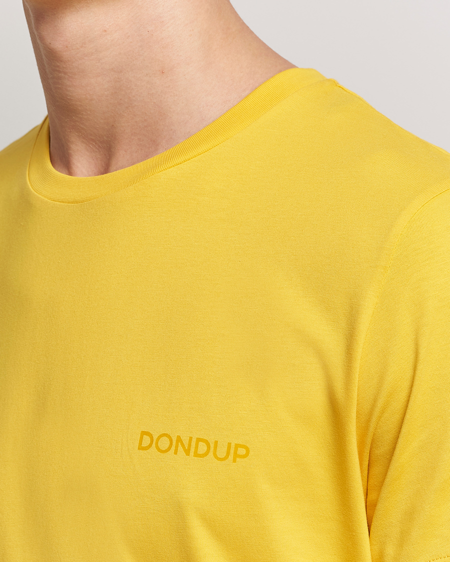 Herren | T-Shirts | Dondup | Crew Neck Tee Yellow