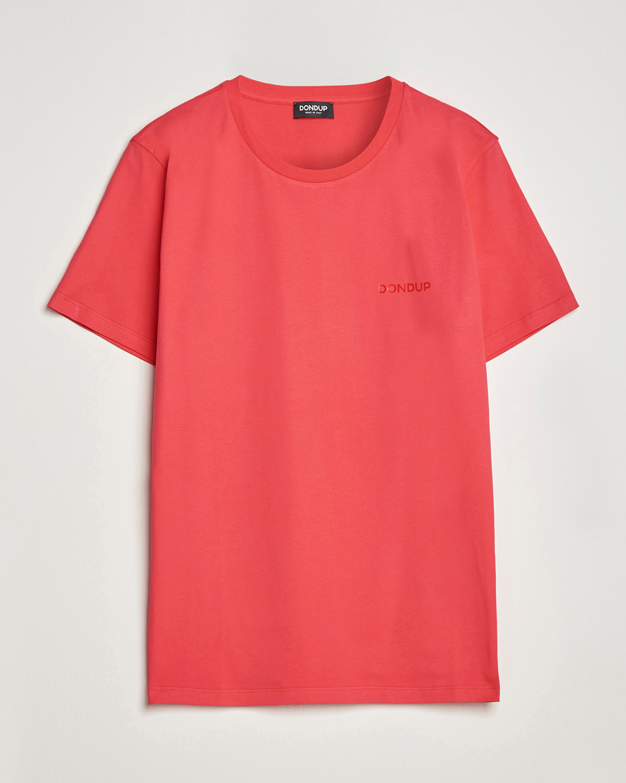 Herren | T-Shirts | Dondup | Crew Neck Tee Coral