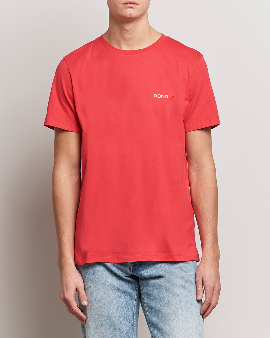 Herren | T-Shirts | Dondup | Crew Neck Tee Coral