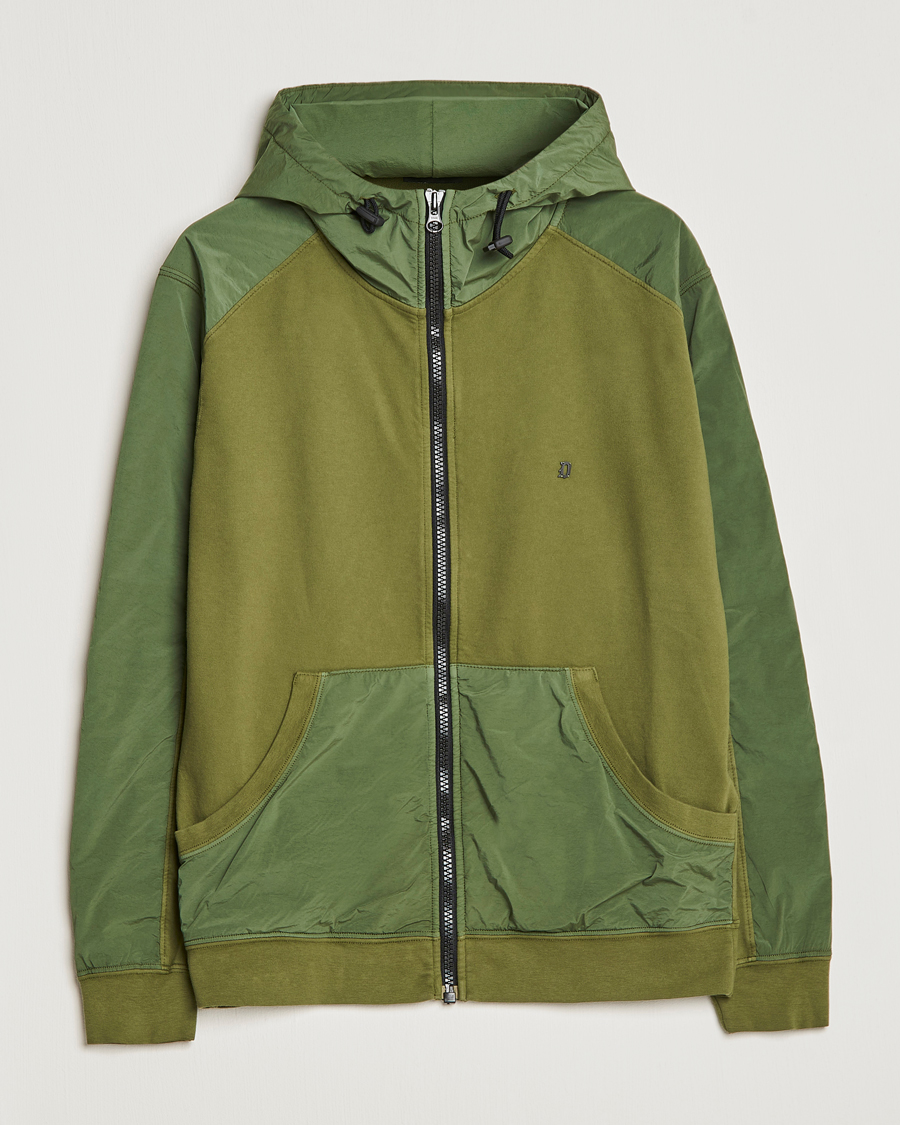 Herren | Pullover | Dondup | Full Zip Hoodie Jacket Olive