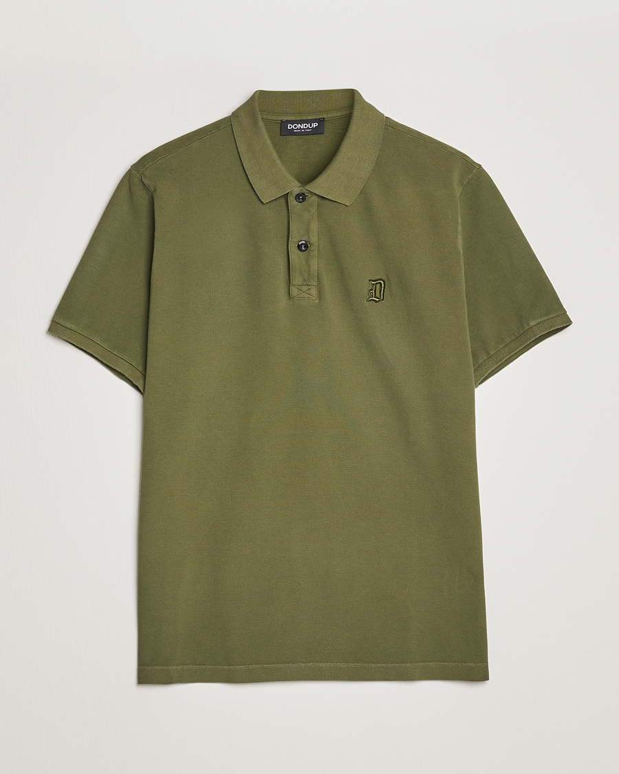 Herren | Poloshirts | Dondup | Cotton Pique  Olive