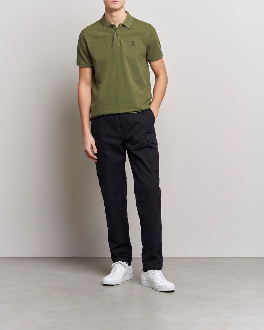 Herren | Poloshirts | Dondup | Cotton Pique  Olive