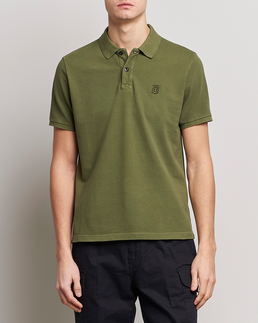 Herren | Poloshirts | Dondup | Cotton Pique  Olive