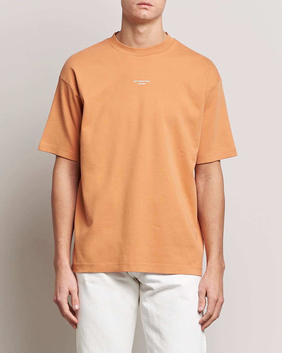 Herren | T-Shirts | Drôle de Monsieur | Classic NFPM T-Shirt Peach