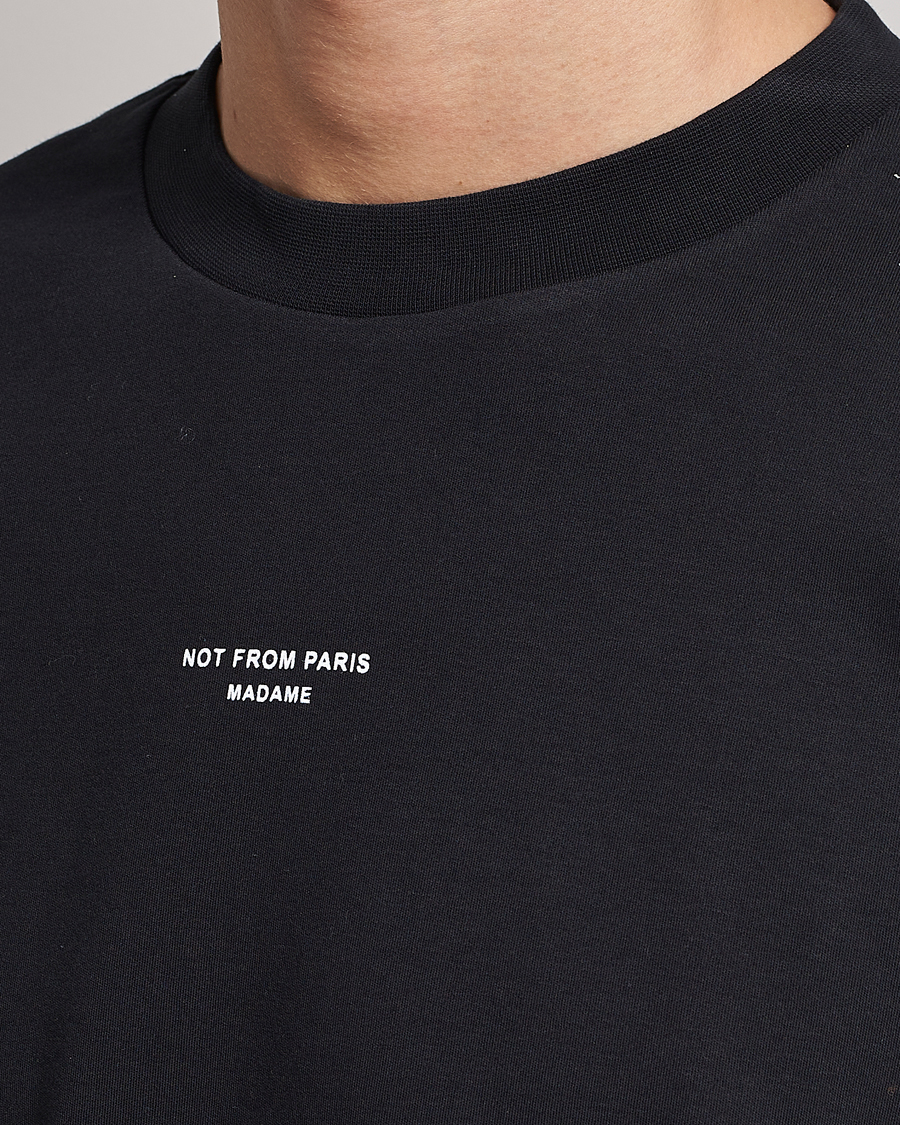 Herren | T-Shirts | Drôle de Monsieur | Classic NFPM T-Shirt Black