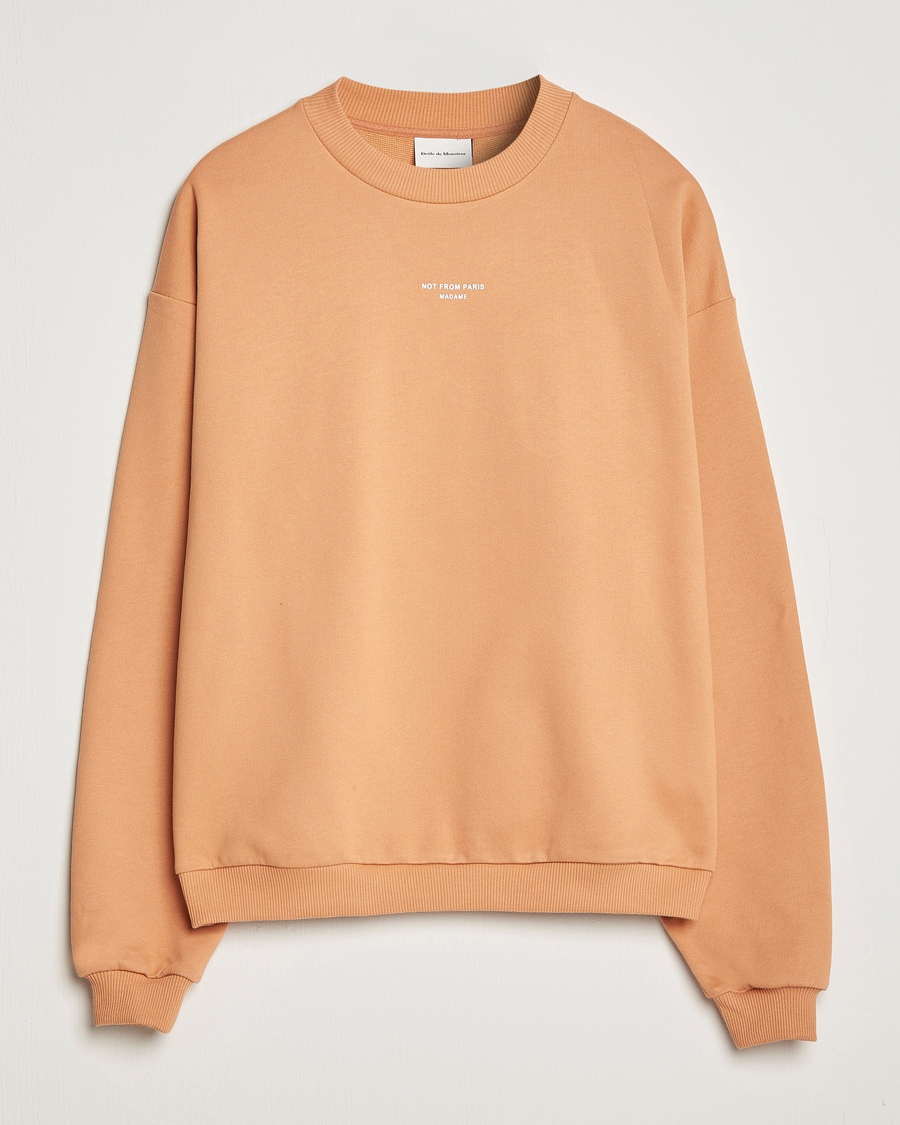 Herren | Pullover | Drôle de Monsieur | Classic NFPM Sweatshirt Peach