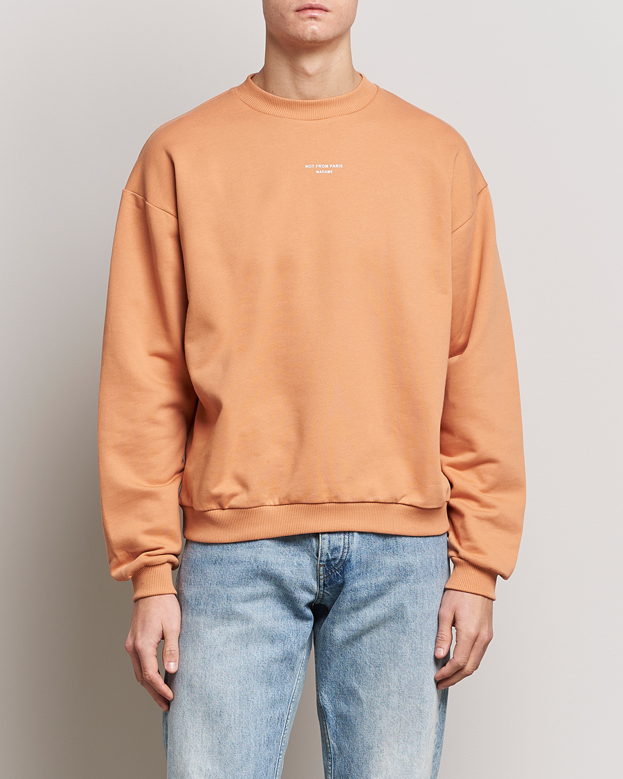 Herren | Pullover | Drôle de Monsieur | Classic NFPM Sweatshirt Peach