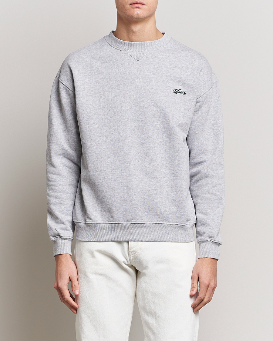 Herren | Pullover | Drôle de Monsieur | Signature Sweatshirt Light Grey