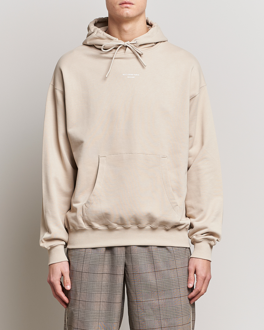 Herren | Pullover | Drôle de Monsieur | Classic NFPM Hoodie Beige