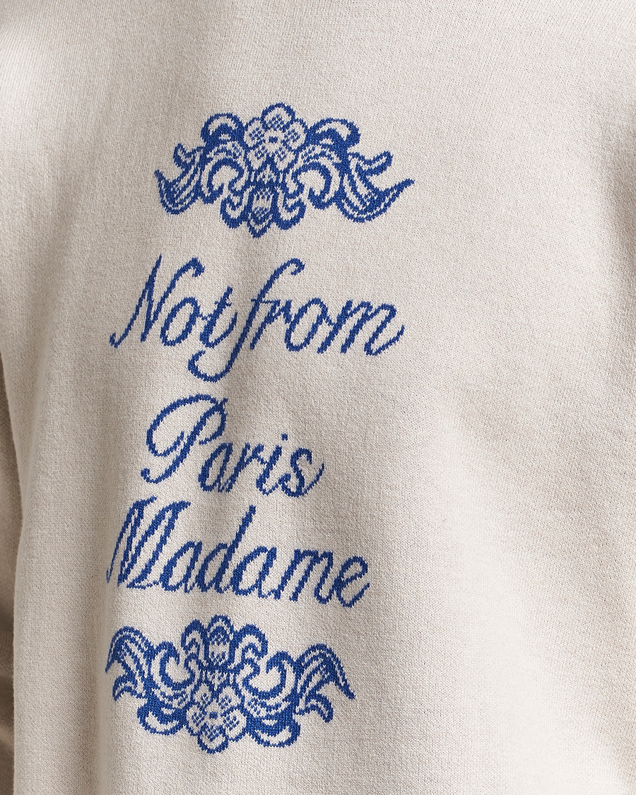 Herren | Pullover | Drôle de Monsieur | Ornaments Jacquard Sweater Beige