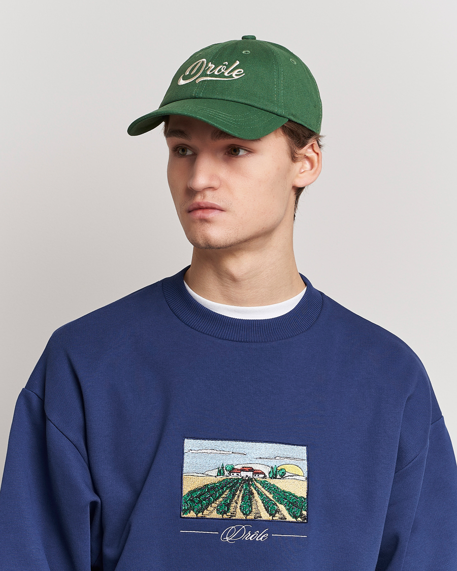 Herren | Drôle de Monsieur Sport Baseball Cap Green | Drôle de Monsieur | Sport Baseball Cap Green