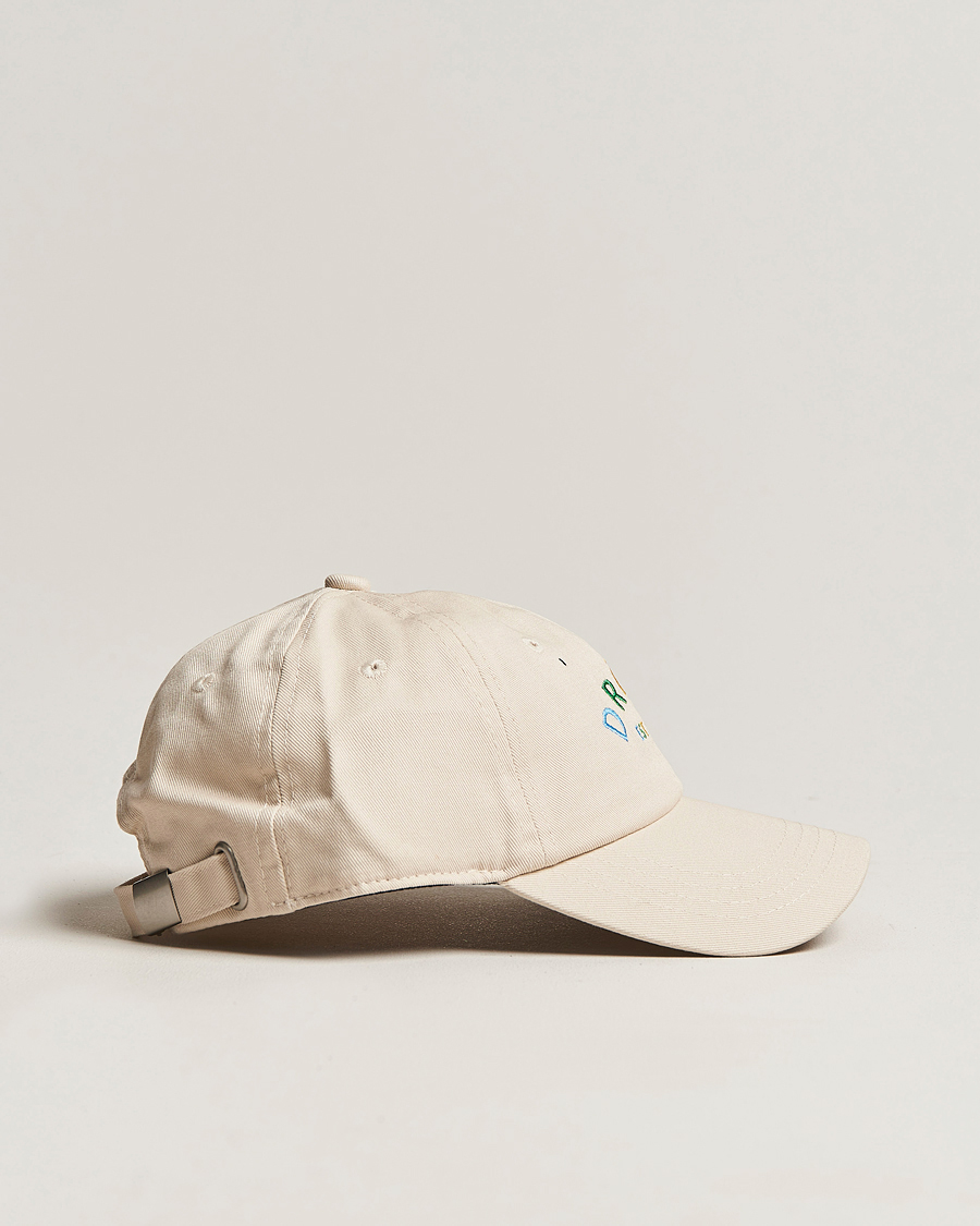 Herren | Drôle de Monsieur Fleur Baseball Cap Beige | Drôle de Monsieur | Fleur Baseball Cap Beige