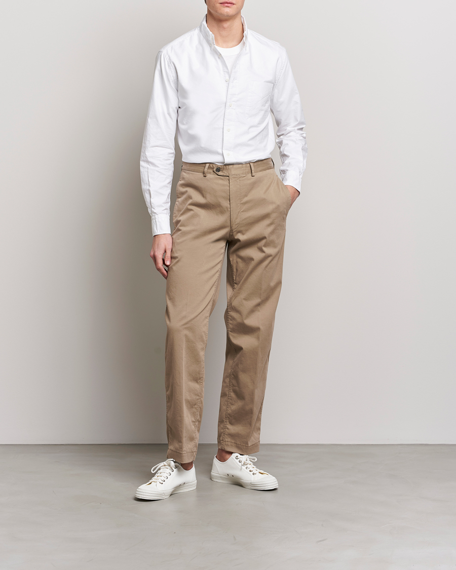 Herren | Hemden | Gitman Vintage | Button Down Oxford Shirt White