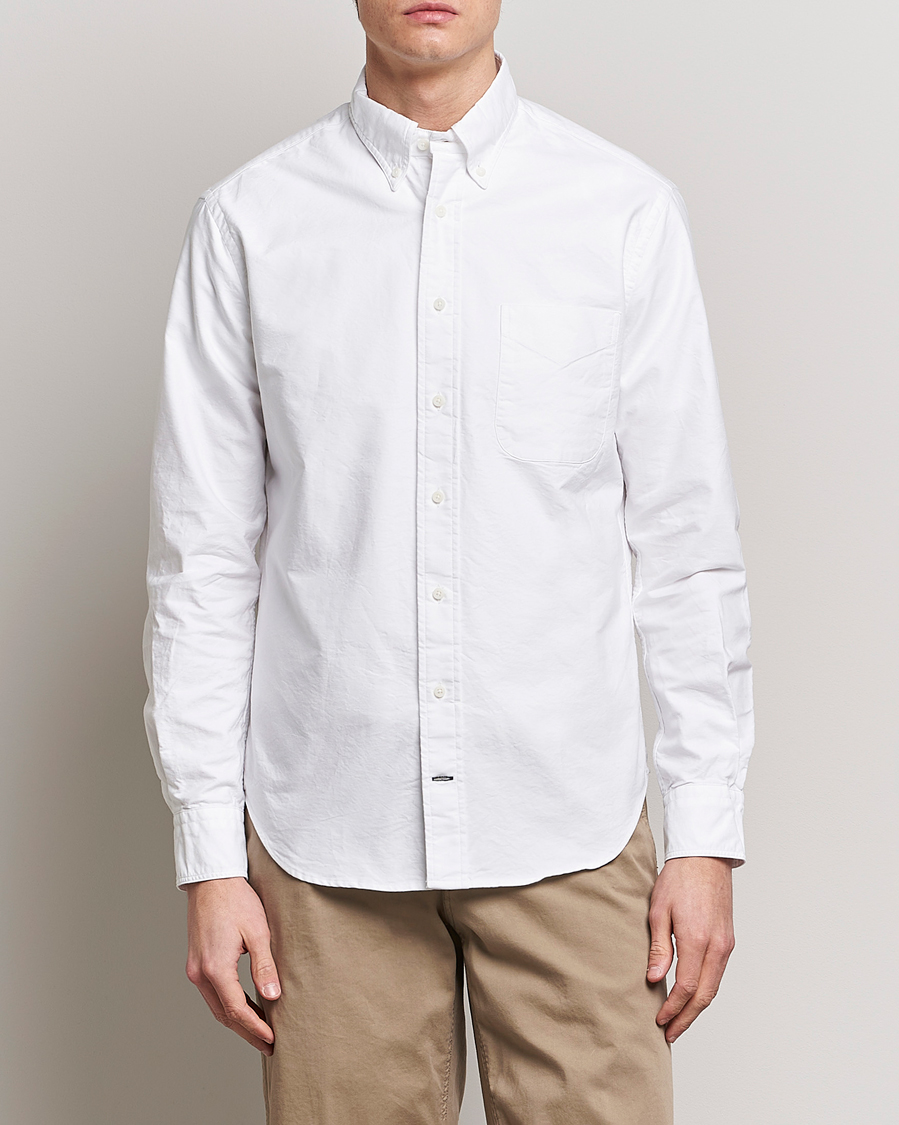 Herren | Hemden | Gitman Vintage | Button Down Oxford Shirt White