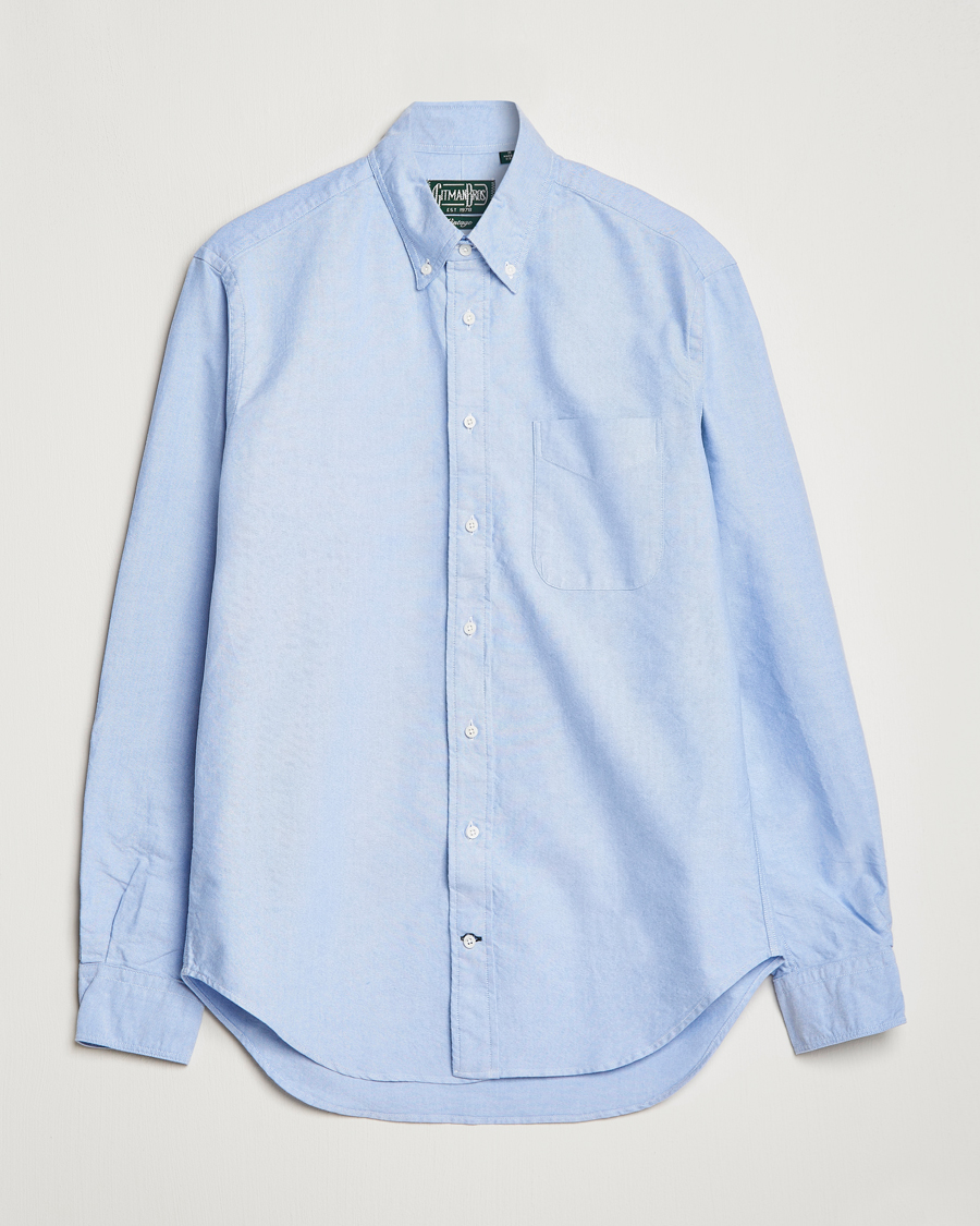Herren | Hemden | Gitman Vintage | Button Down Oxford Shirt Light Blue