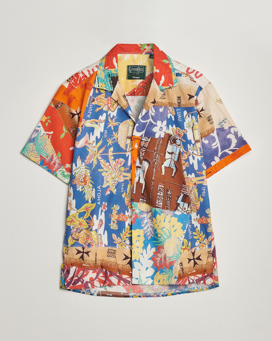 Herren | Hemden | Gitman Vintage | Aloha Quilt Camp Shirt Multicolor