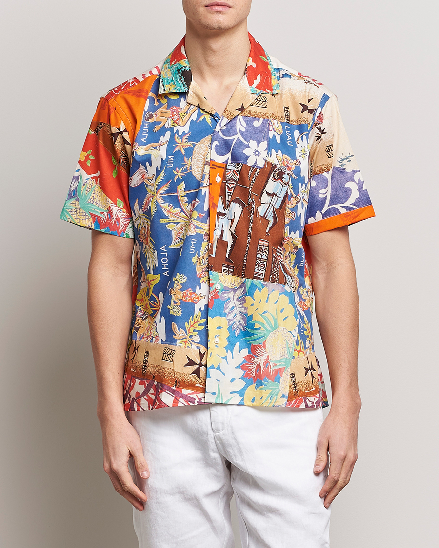 Herren | Hemden | Gitman Vintage | Aloha Quilt Camp Shirt Multicolor