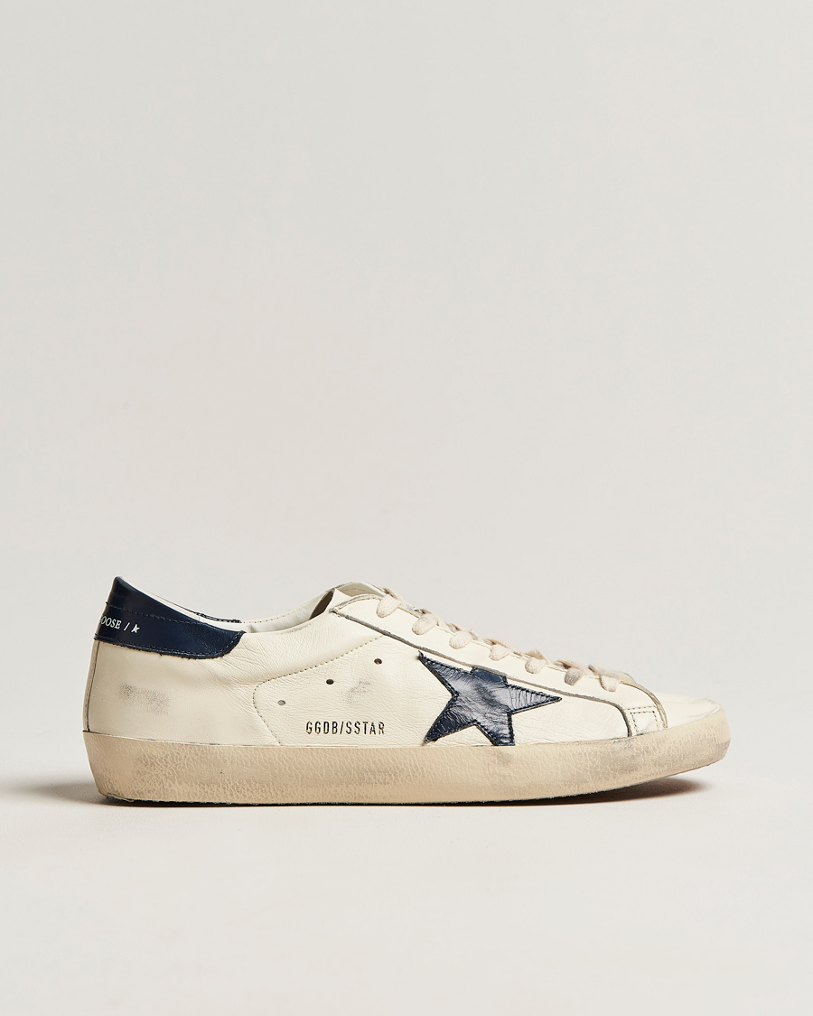 Herren | Golden Goose Super-Star Sneakers Beige/Midnight | Golden Goose | Super-Star Sneakers Beige/Midnight