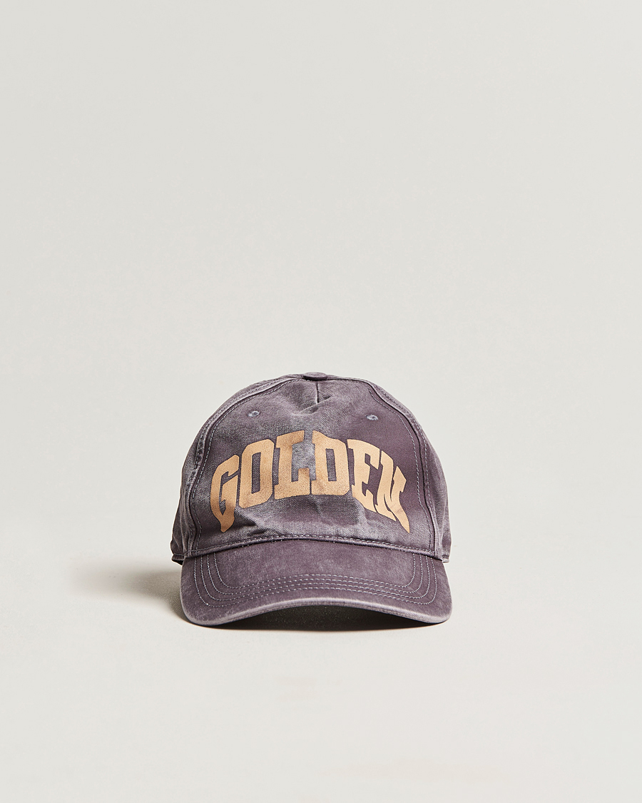 Herren | Golden Goose Deluxe Brand Distressed Cotton Baseball Cap Marzipan | Golden Goose | Deluxe Brand Distressed Cotton Baseball Cap Marzipan