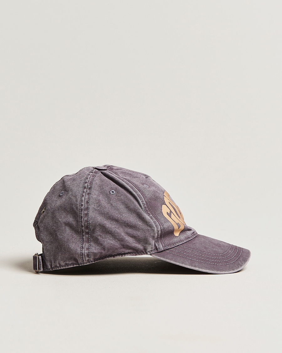 Herren | Golden Goose Deluxe Brand Distressed Cotton Baseball Cap Marzipan | Golden Goose | Deluxe Brand Distressed Cotton Baseball Cap Marzipan