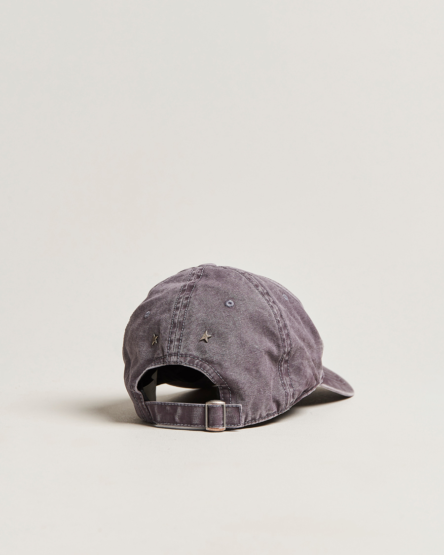 Herren | Golden Goose Deluxe Brand Distressed Cotton Baseball Cap Marzipan | Golden Goose | Deluxe Brand Distressed Cotton Baseball Cap Marzipan