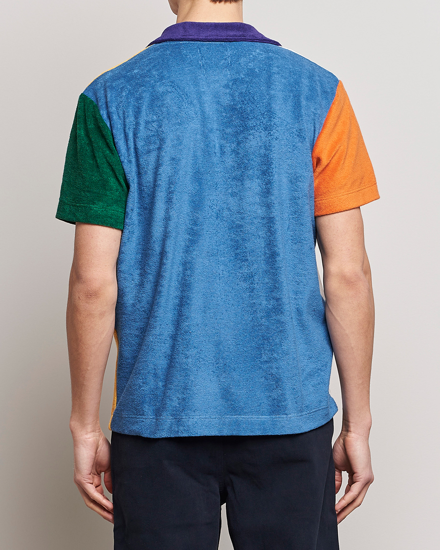 Herren | Hemden | Howlin' | Short Sleeve Color Block Terry Shirt Butter In The Sun