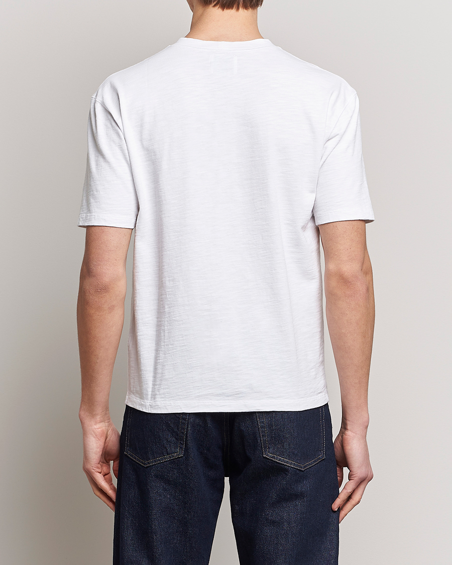 Herren | T-Shirts | Drake's | Cotton Pocket T-Shirt White