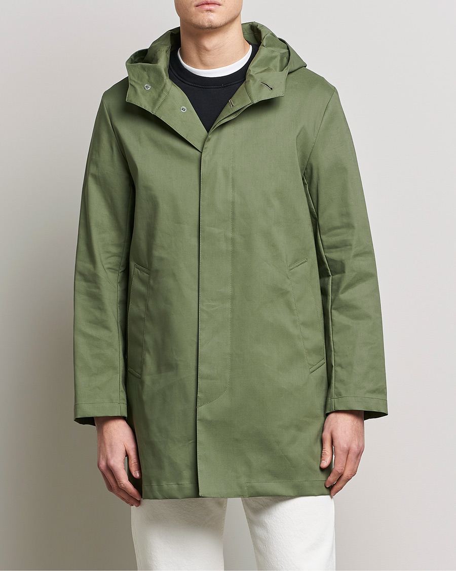 Herren | Jacken | Mackintosh | Chryston Short Waterproof Jacket Four Leaf