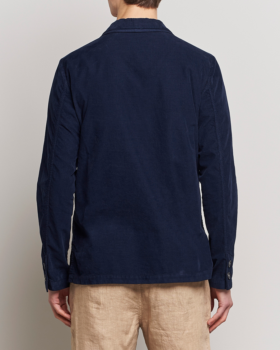 Herren | Sakkos | Massimo Alba | Baglietto Baby Corduroy Jacket Navy